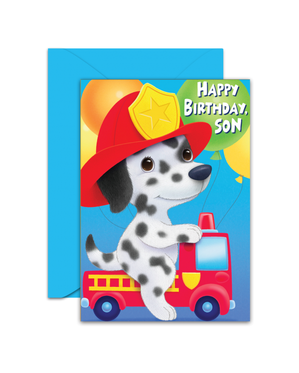 Greeting Card - GC2916-HAL095 - HAPPY BIRTHDAY SON